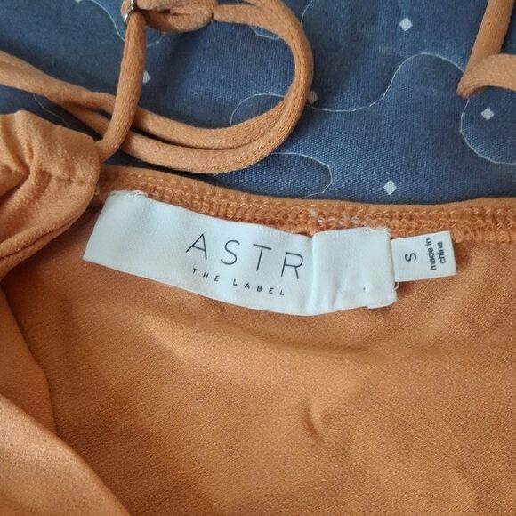 ASTR Orange Bodysuit size small new - Picture 2 of 4